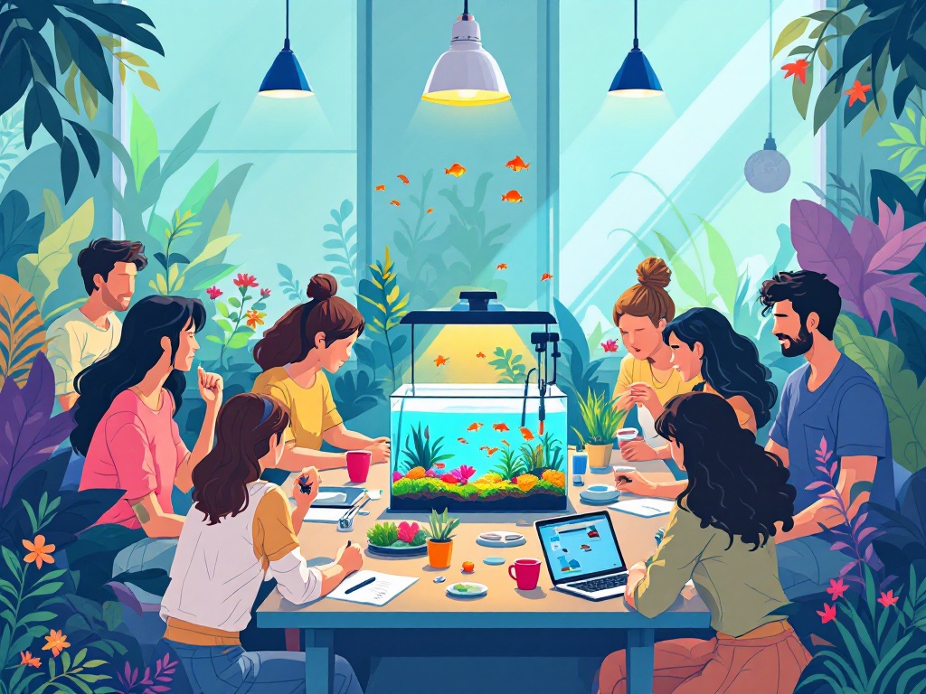 "Comunidade de aquaristas"